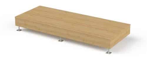pack terrasse 2 terrasse en bois pour studio de jardin