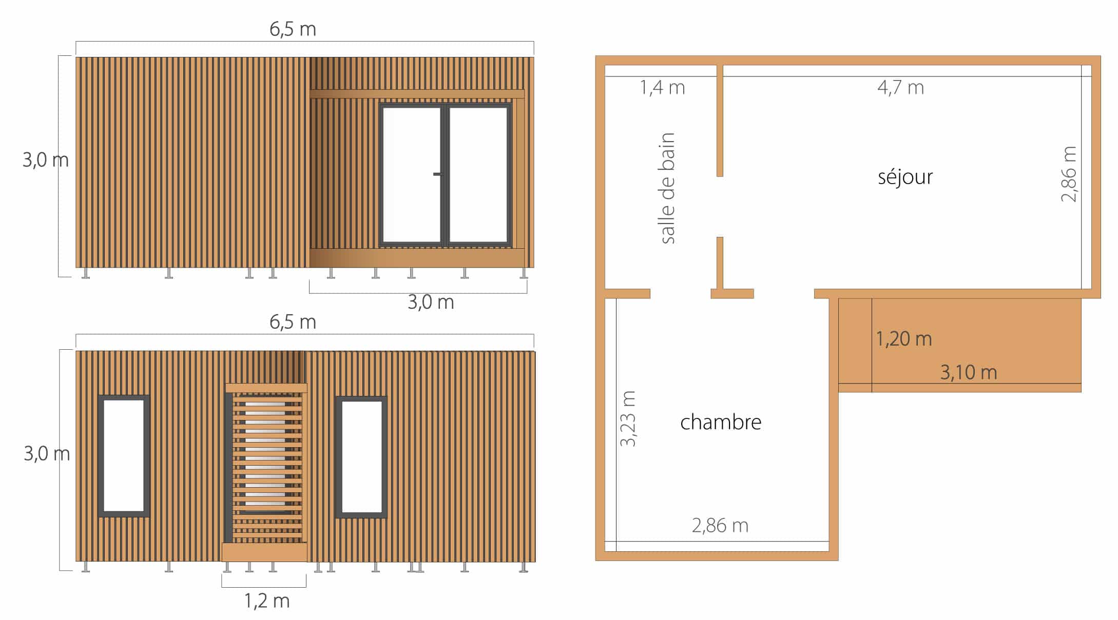dimensions 30m2