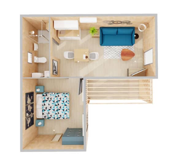 Studio De Jardin Habitable 30m2