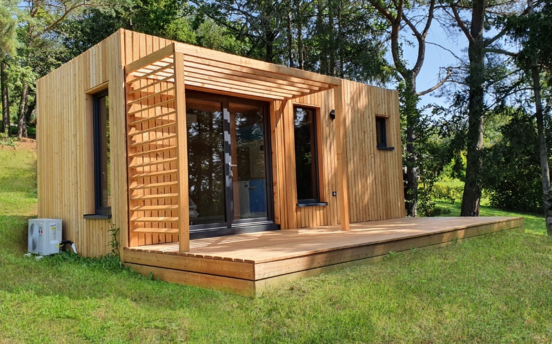 Studio de jardin en bois pour de la location